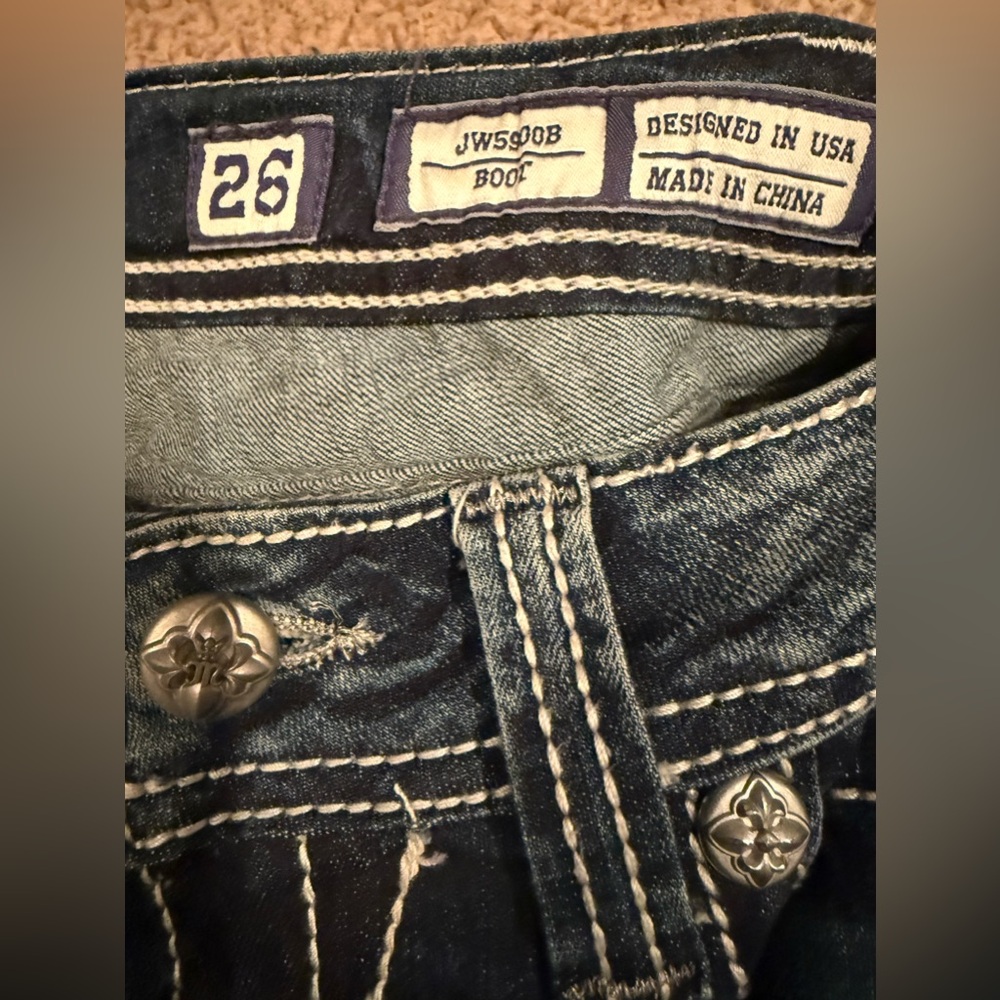 Miss Me Jeans Bootcut Size 26 - Picture 5 of 6